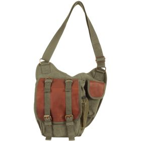 RETRO HIPSTER SIDE BAG (Option: OLIVE DRAB)