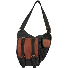 RETRO HIPSTER SIDE BAG (Option: BROWN)