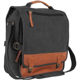 CLASSIC EURO STYLE MESSENGER BAG (Option: VINTAGE BROWN)