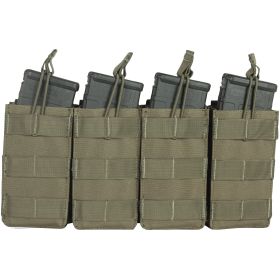 M4 120 ROUND QUAD QUICK DEPLOY POUCH (Option: OLIVE DRAB)