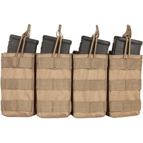 M4 120 ROUND QUAD QUICK DEPLOY POUCH (Option: COYOTE)