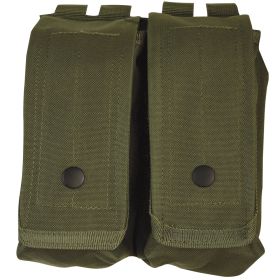 AR 15 / AK 47 DUAL MAG POUCH (Option: OLIVE DRAB)