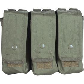 AR 15 / AK 47 TRIPLE MAG POUCH (Option: OLIVE DRAB)