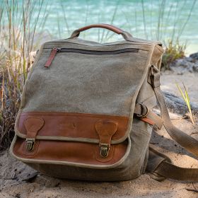 CLASSIC EURO STYLE MESSENGER BAG (Option: Black)