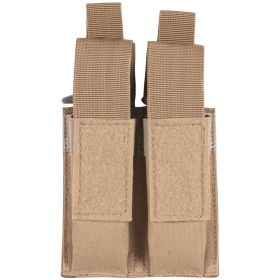PISTOL QUICK DEPLOY DUAL MAG POUCH (Option: COYOTE)
